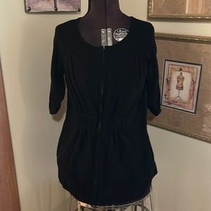 Anthropologie Moth zip up sweater